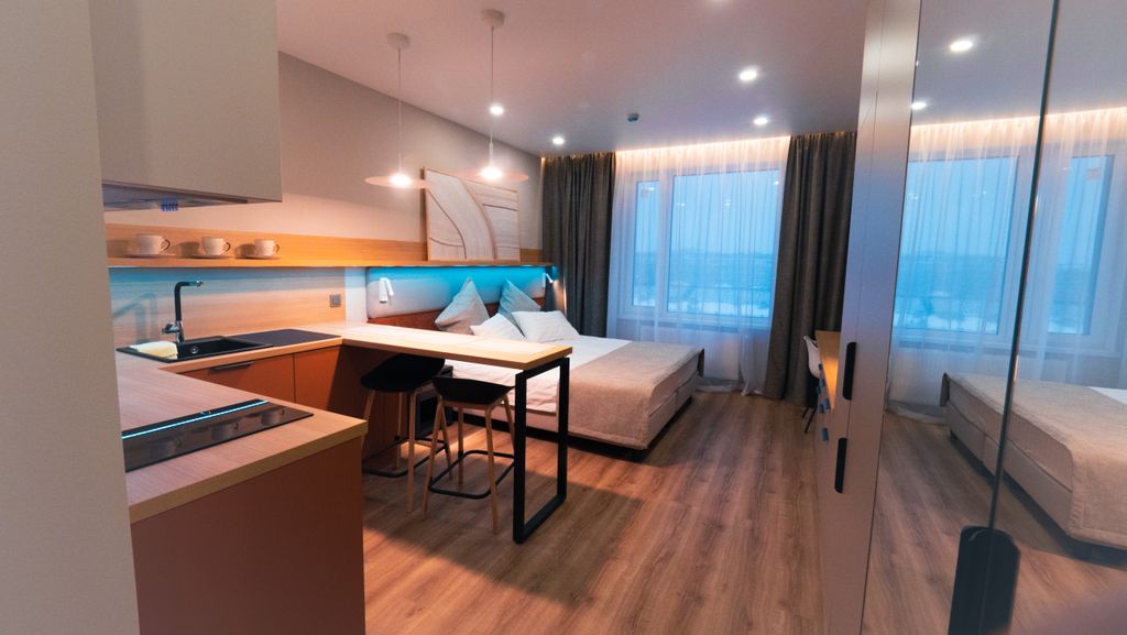 Апартаменты видовые в центре