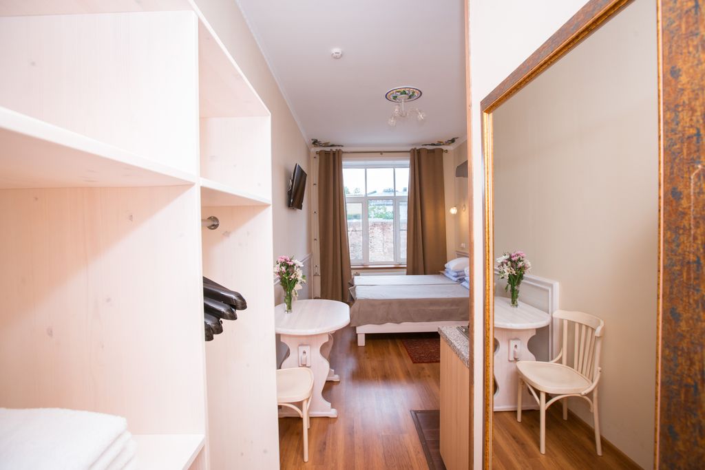 Двухместный номер с 2 отдельными кроватями студия с кухней