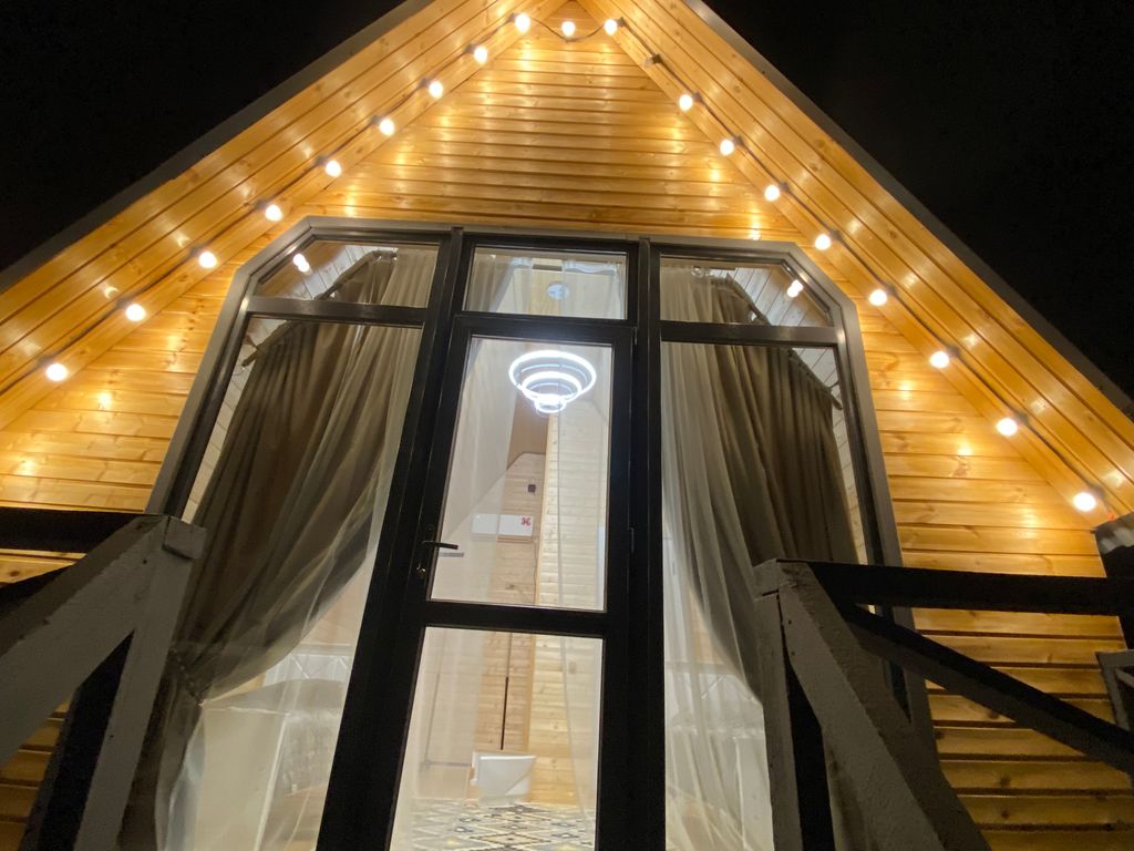 Двухместный номер с 2 отдельными кроватями a-frame