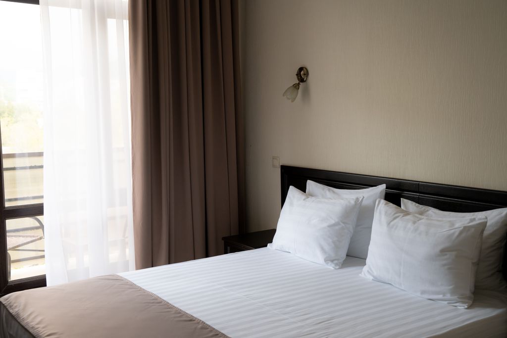 Двухместный номер с 1 кроватью Стандарт вид на Горы, Корпус № 3