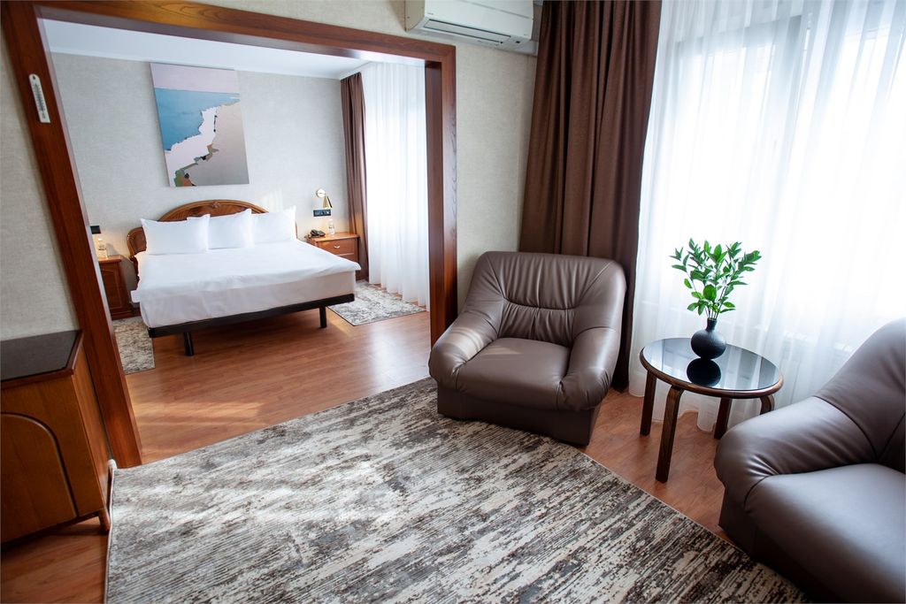 Двухместный номер с 1 кроватью люкс