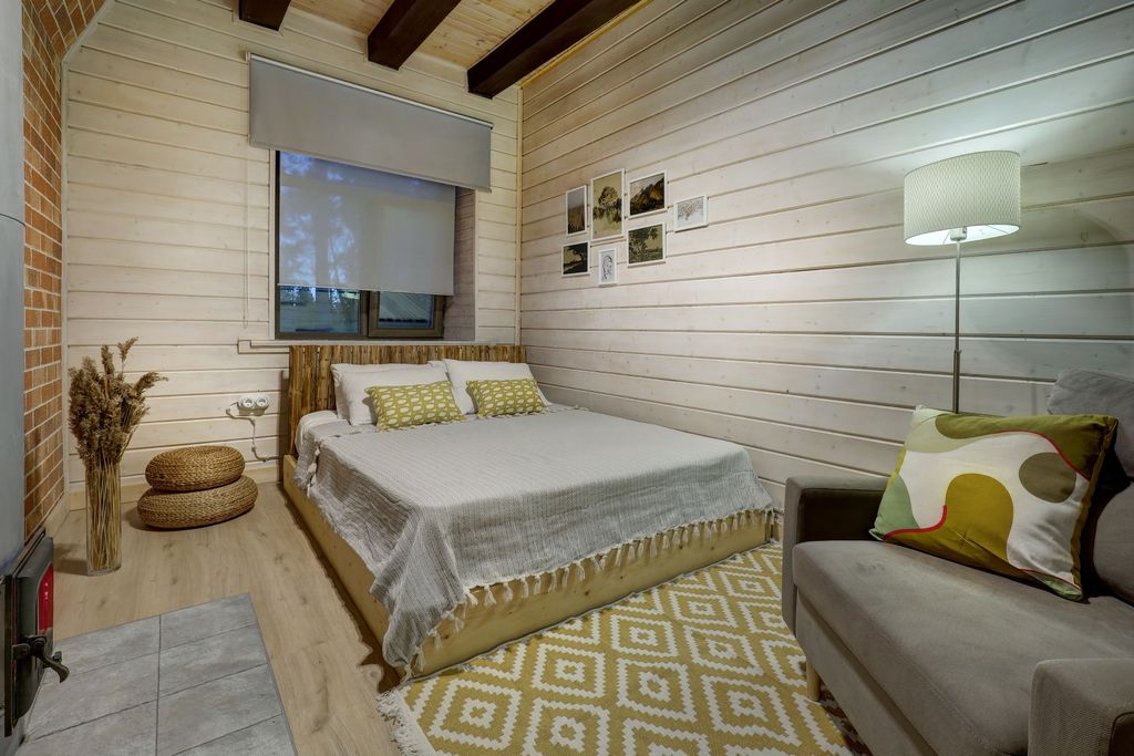 Двухместный номер с 1 кроватью Люкс с сауной