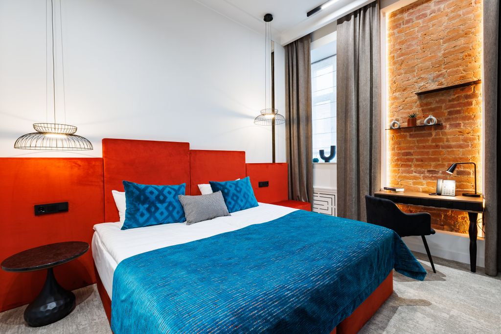 Двухместный номер с 1 кроватью делюкс с ванной