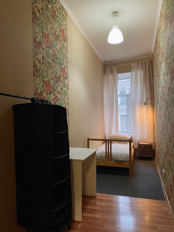 Одноместный номер с видом на Невский проспект