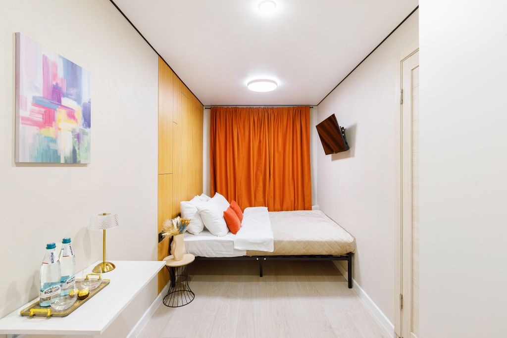 Двухместный номер с 1 кроватью компактный с удобствами