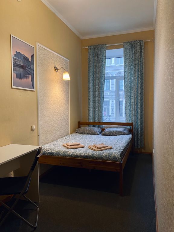 Двухместный номер с 1 кроватью с видом на Невский проспект