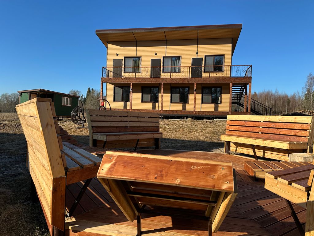 Трёхместный номер стандарт с видом на лес