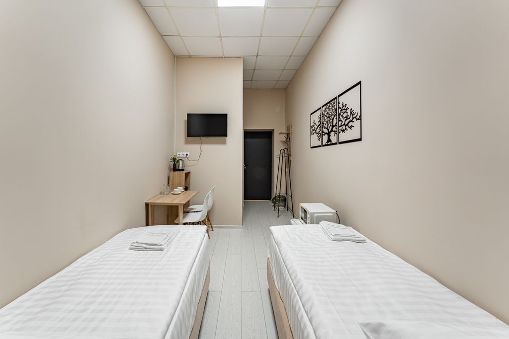 Двухместный номер с 2 отдельными кроватями стандарт