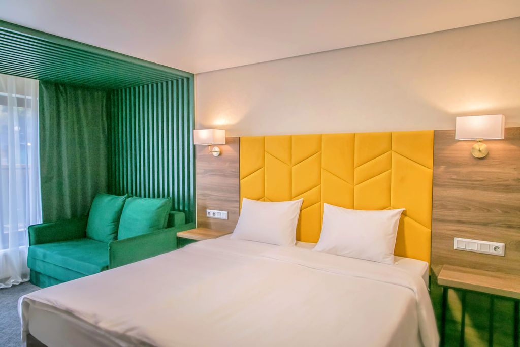 Двухместный номер с 1 кроватью ДеЛюкс