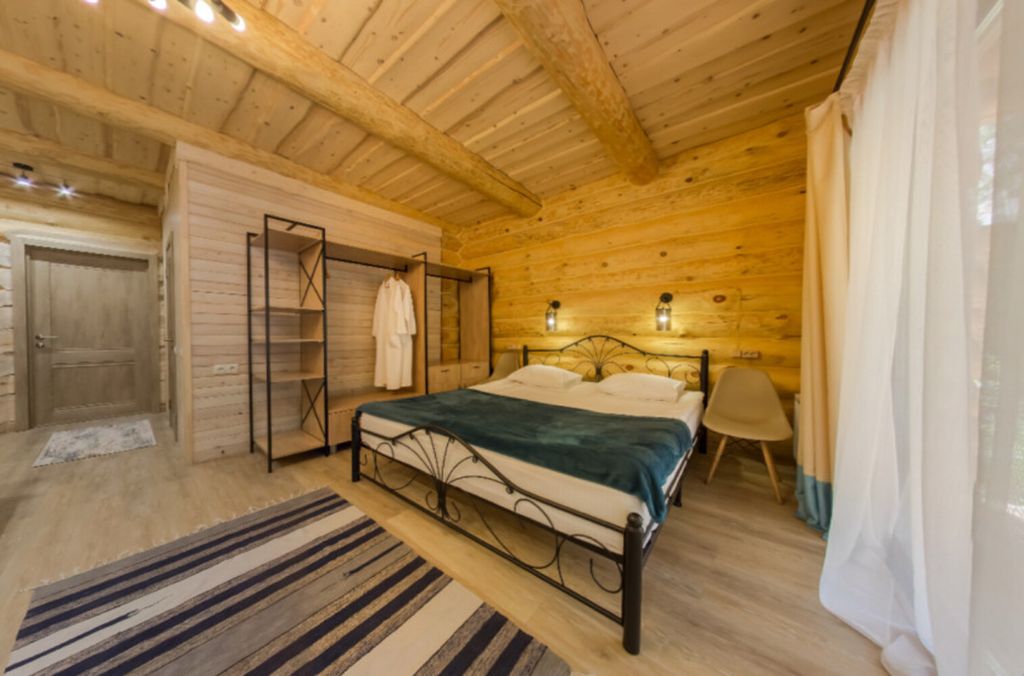 Двухместный номер с 1 кроватью с террасой