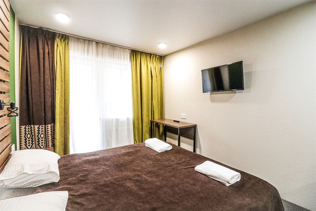 Двухместный номер с 1 кроватью Стандарт с террасой