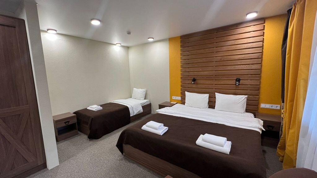 Семейный номер студия с террасой