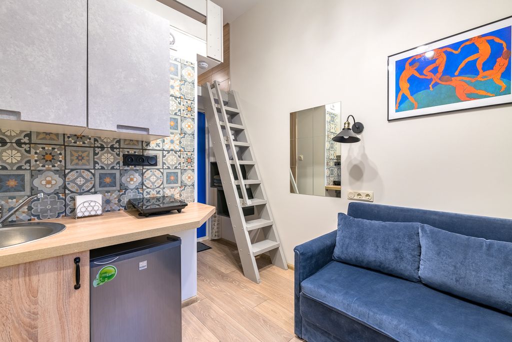 Апартаменты Двухместные двухуровневые апартаменты