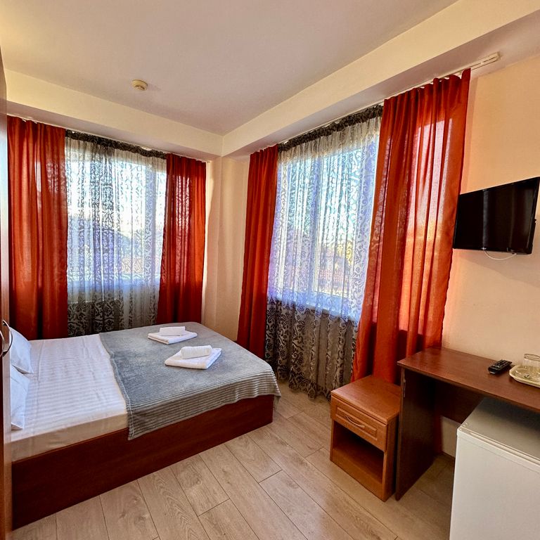 Двухместный номер с 1 кроватью стандарт с балконом