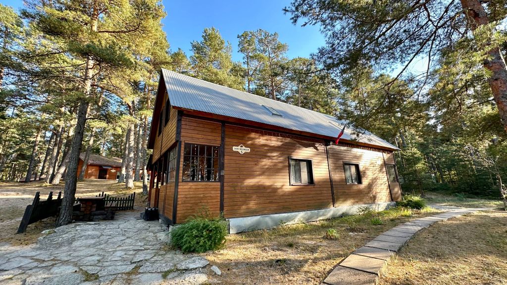 Дом двухэтажный коттедж медведя до 7 гостей