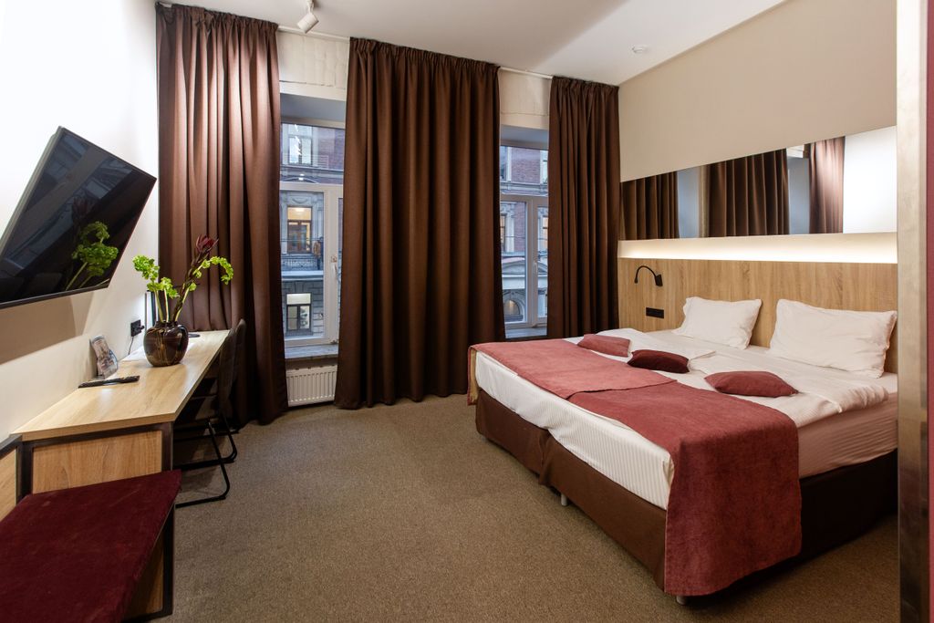 Двухместный номер с 1 кроватью делюкс