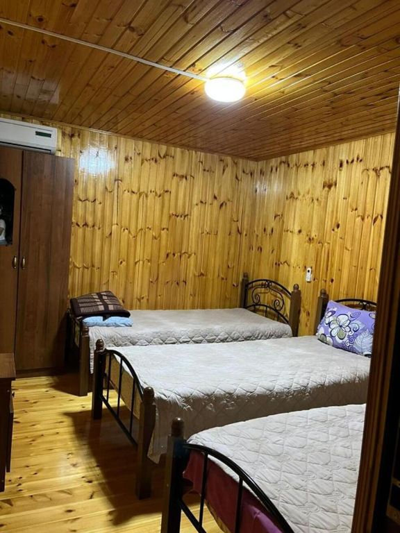 Трёхместный номер эконом с видом на горы