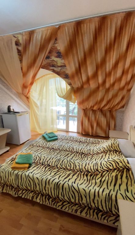 Двухместный номер с 1 кроватью мансарда с балконом