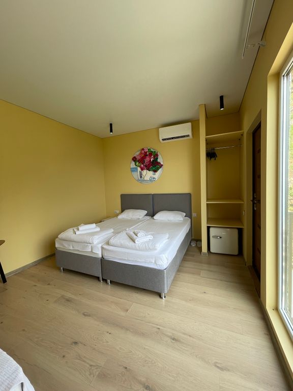 Двухместный номер с 1 кроватью Двухместный номер с боковым видом на море