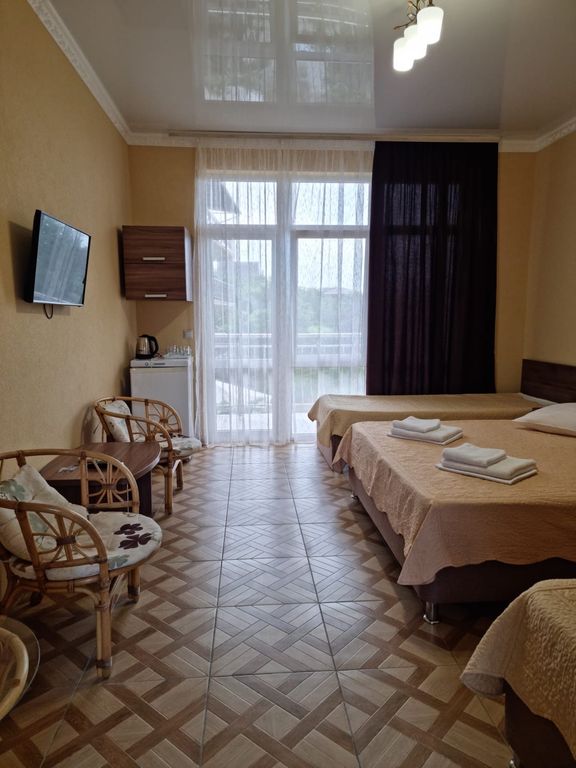 Четырёхместный номер стандарт