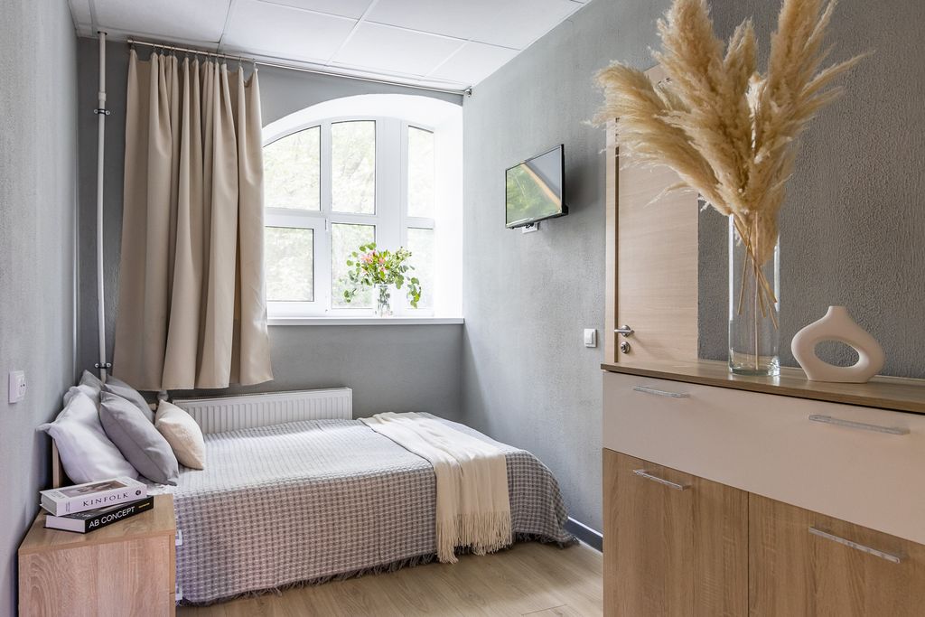 Двухместный номер с 1 кроватью Стандартный с собственной ванной