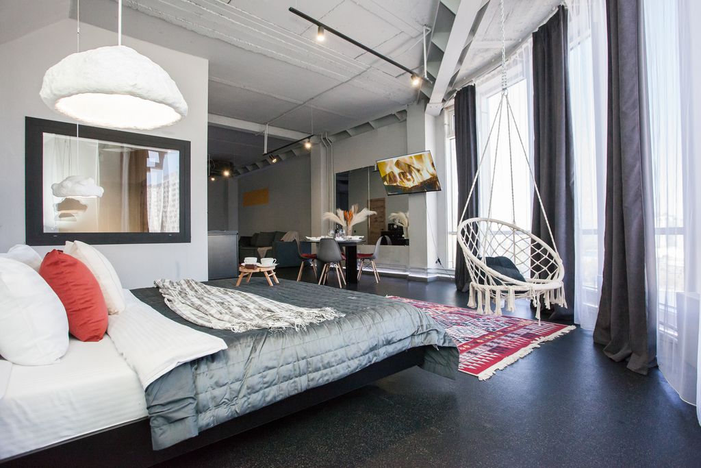 Апартаменты люкс с панорамными окнами