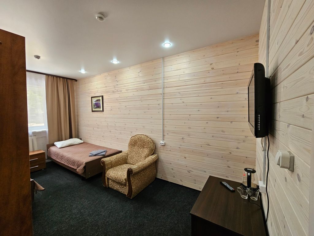 Двухместный номер с 2 отдельными кроватями Коттедж №10 Комфорт Правая секция