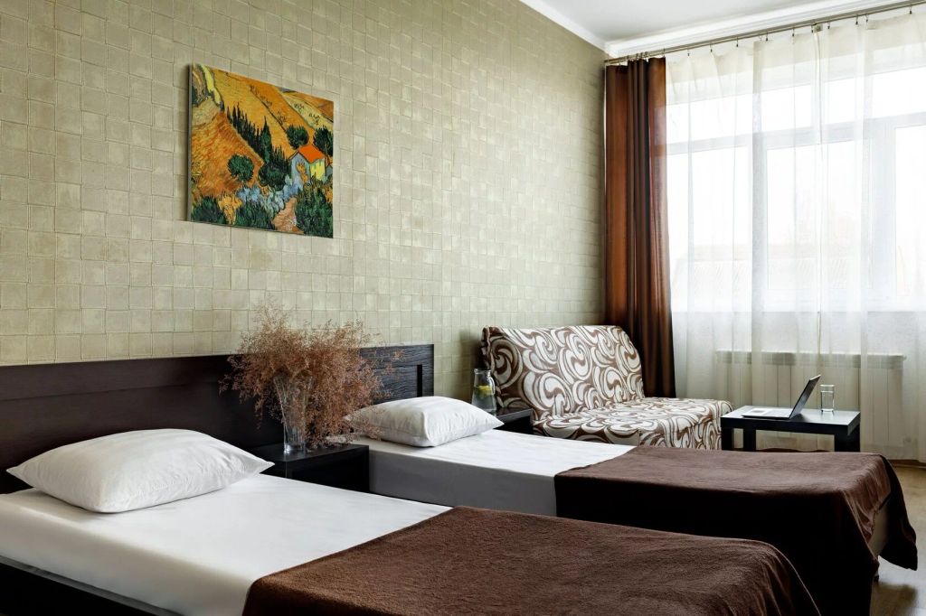 Двухместный номер с 2 отдельными кроватями стандарт