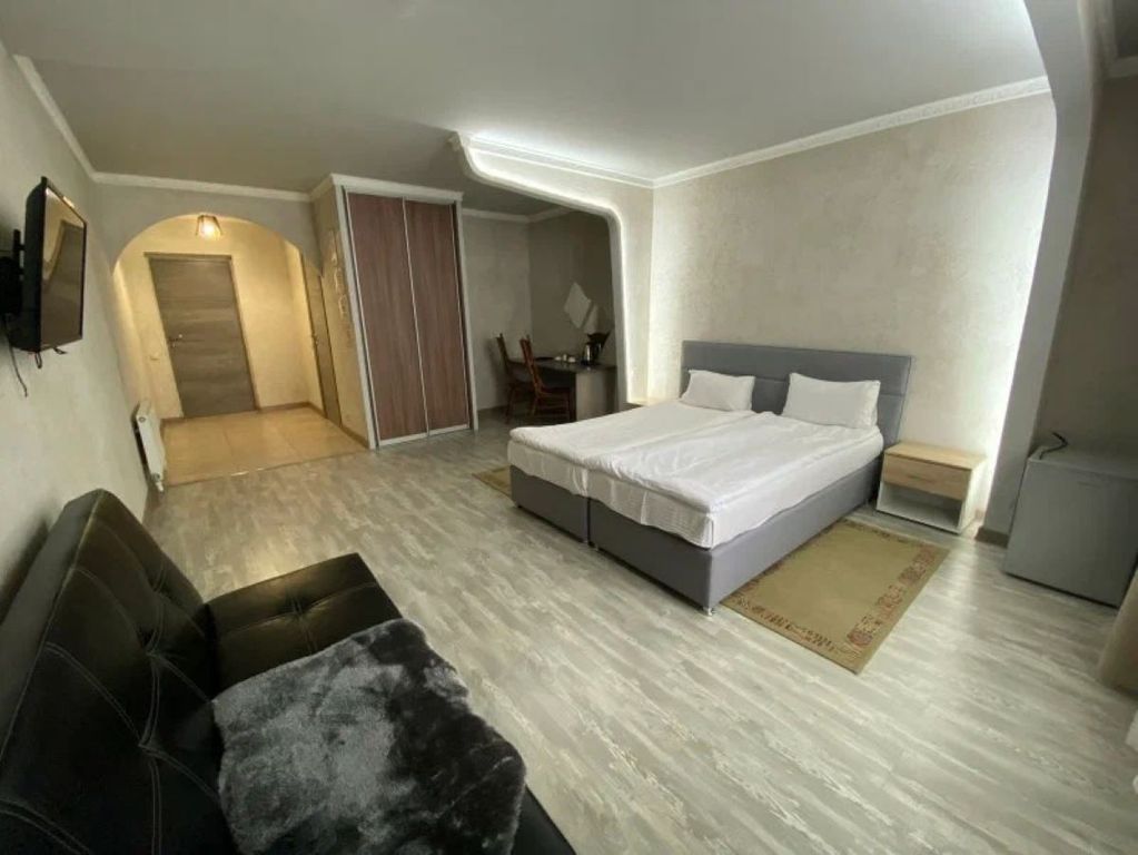 Двухместный номер с 1 кроватью просторный люкс в светлых тонах