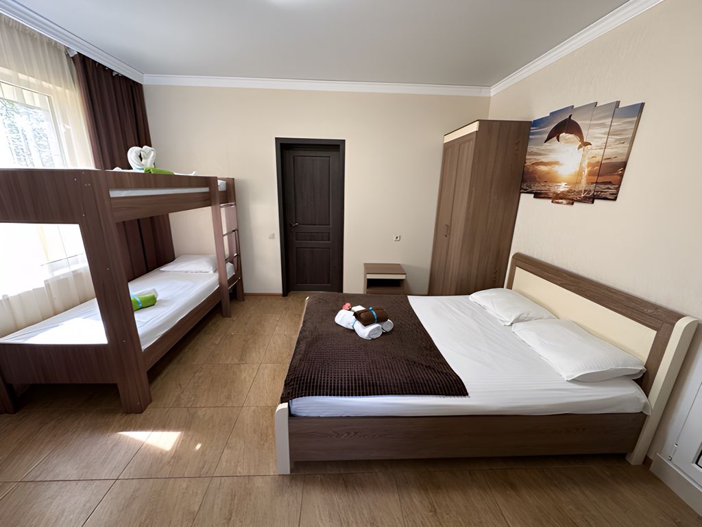 Четырёхместный номер стандарт