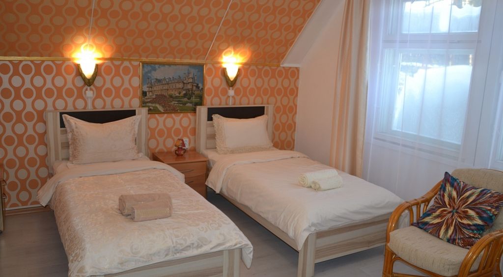 Двухместный номер с 2 отдельными кроватями стандарт в коттедже