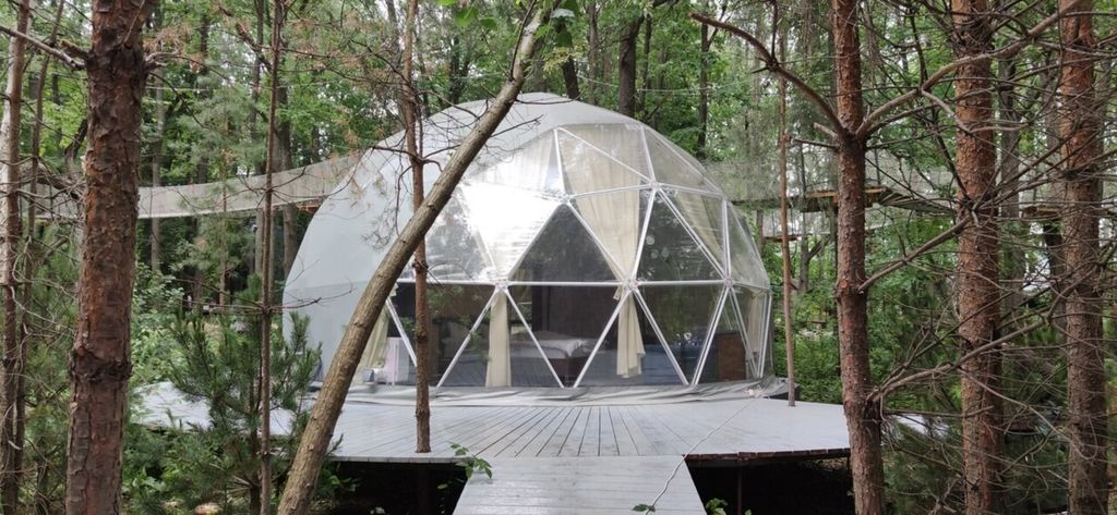 Дом геокупол mini