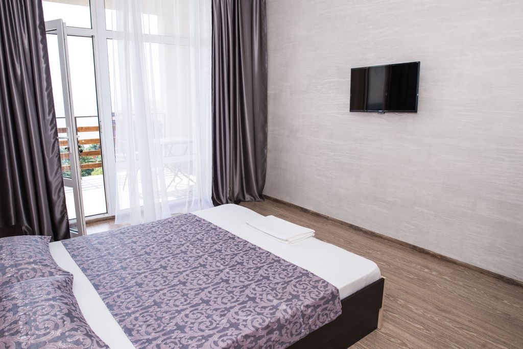 Двухместный номер с 1 кроватью с видом на море