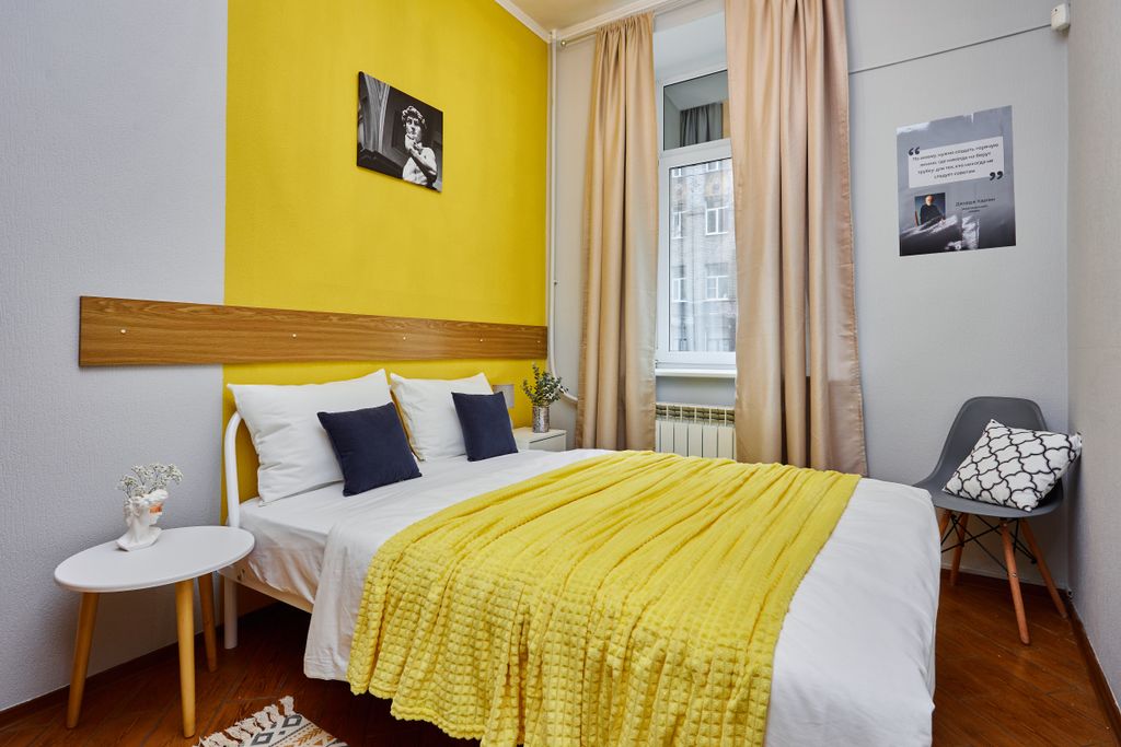 Двухместный номер с 1 кроватью улучшенный с видом на город