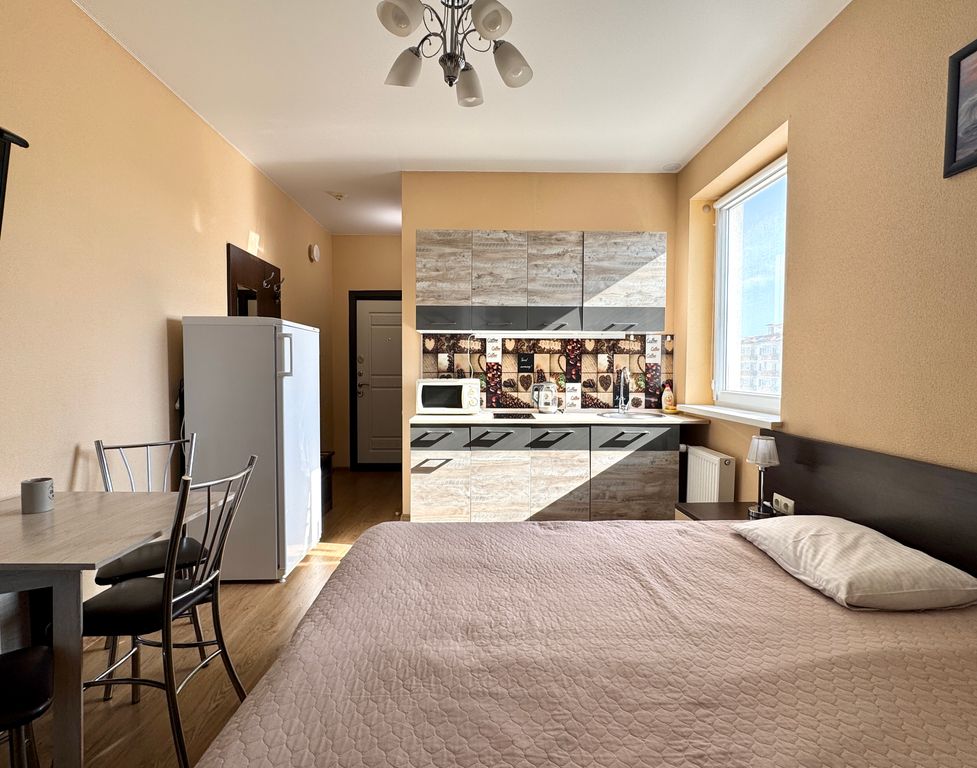 Апартаменты 4-410 Студия с кухней и балконом