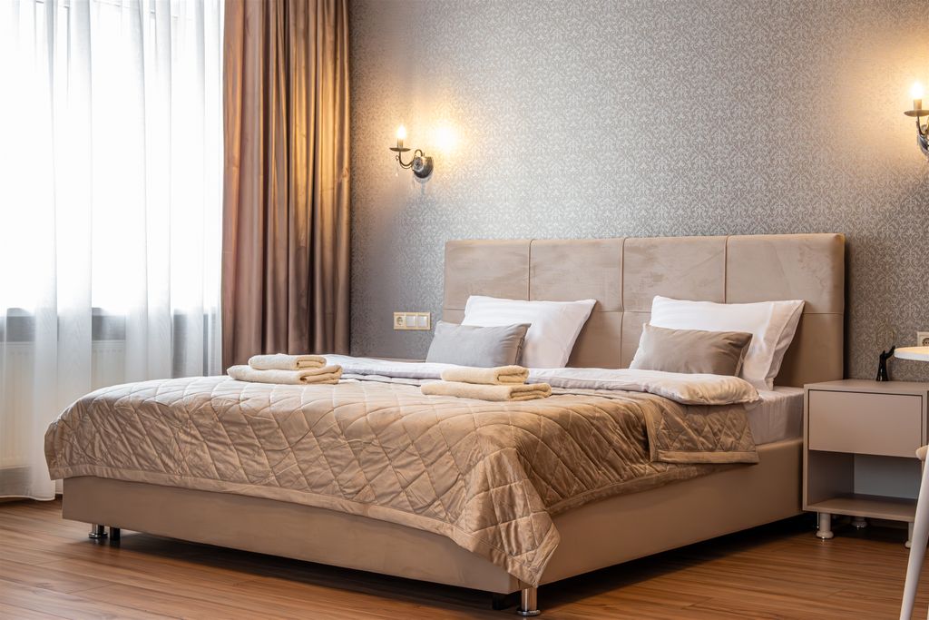 Двухместный номер с 1 кроватью люкс