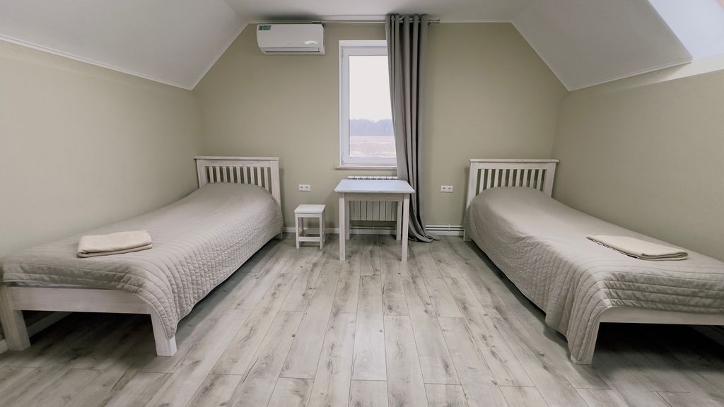 Двухместный номер с 2 отдельными кроватями в доме 4-2 на 2 (+1 ребенок) человека