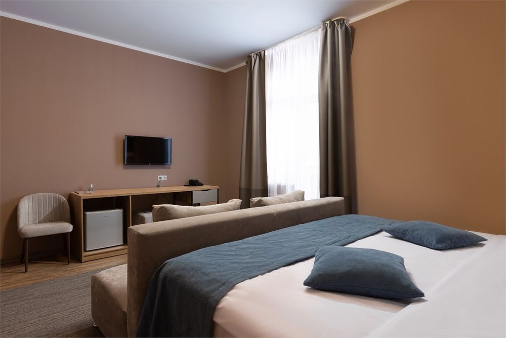 Двухместный номер с 1 кроватью Супериор с балконом