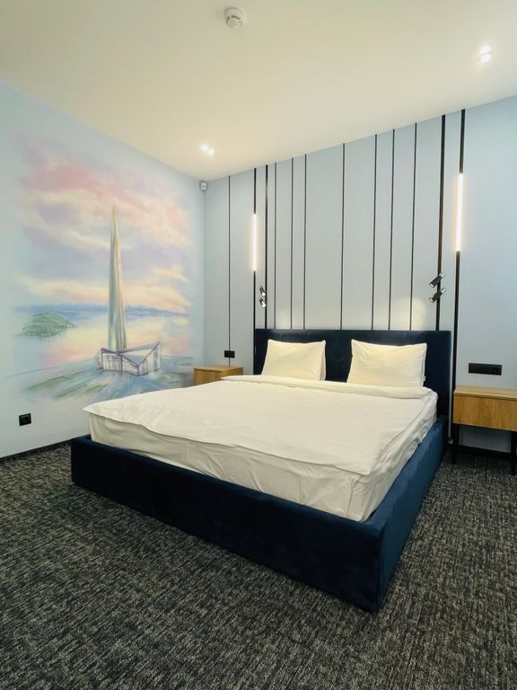 Двухместный номер с 1 кроватью улучшенный с большой кроватью лахта