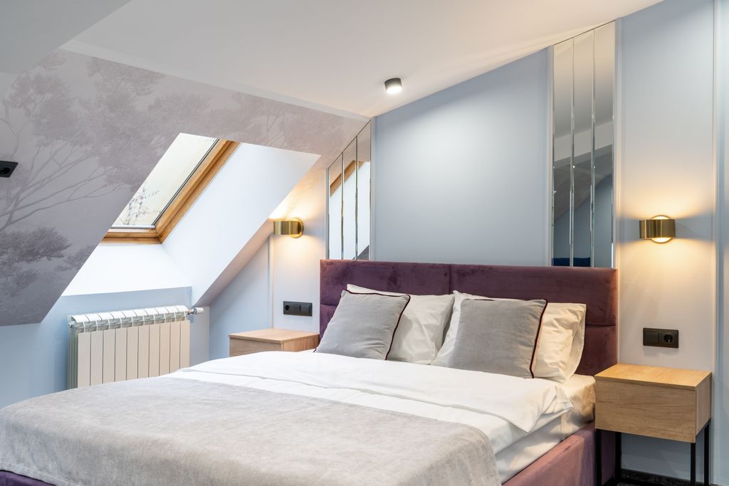 Семейный номер стандарт на мансарде