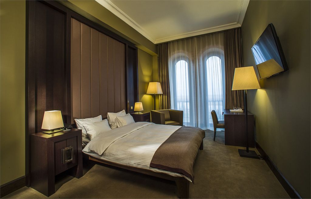 Двухместный номер с 1 кроватью бизнес с видом на реку