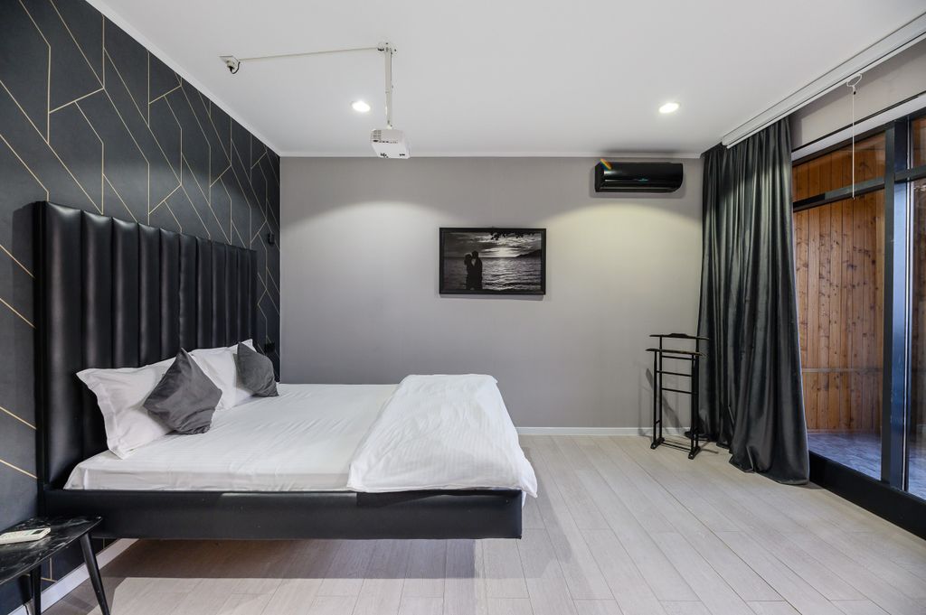 Двухместный номер с 1 кроватью люкс с видом на город