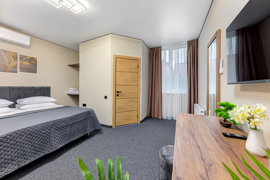 Двухместный номер с 1 кроватью Комфорт Двухместный