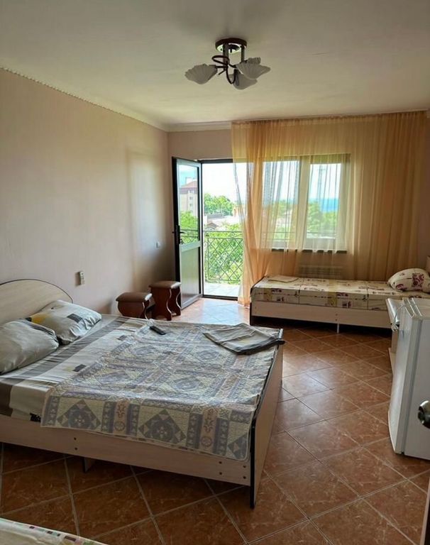 Четырёхместный номер стандарт с видом на море