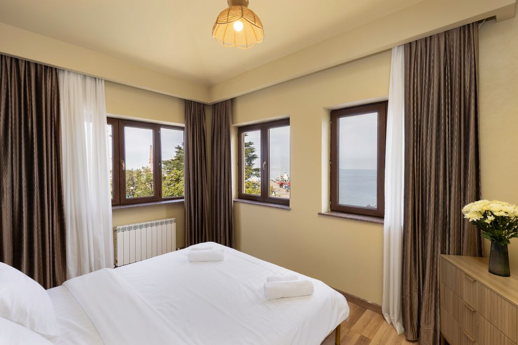 Двухместный номер с 2 отдельными кроватями Delux with Sea view