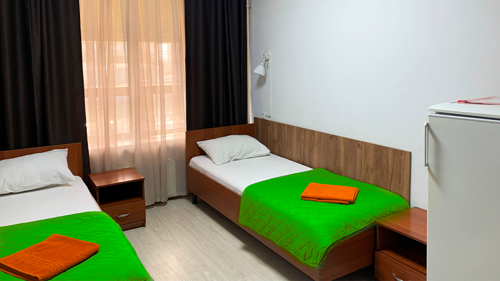 Двухместный номер с 2 отдельными кроватями эконом