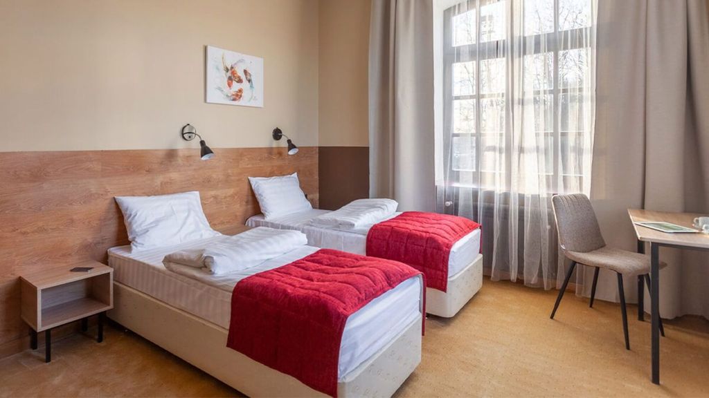 Двухместный номер с 2 отдельными кроватями стандарт