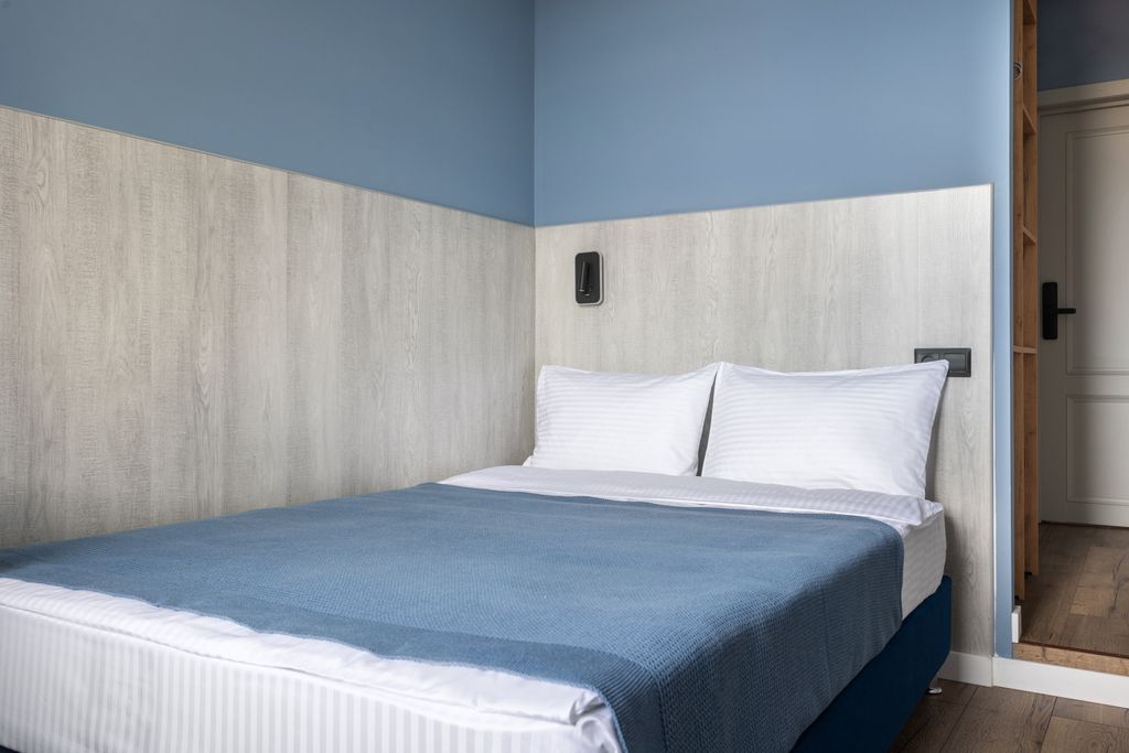 Двухместный с 1 кроватью мини с двуспальной кроватью