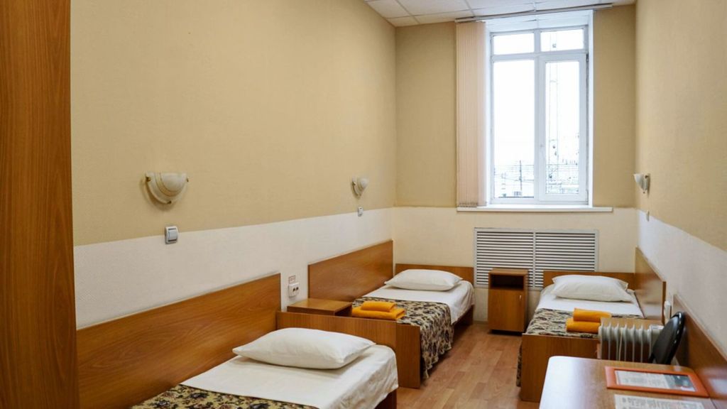 Трёхместный номер Эконом без сан узла