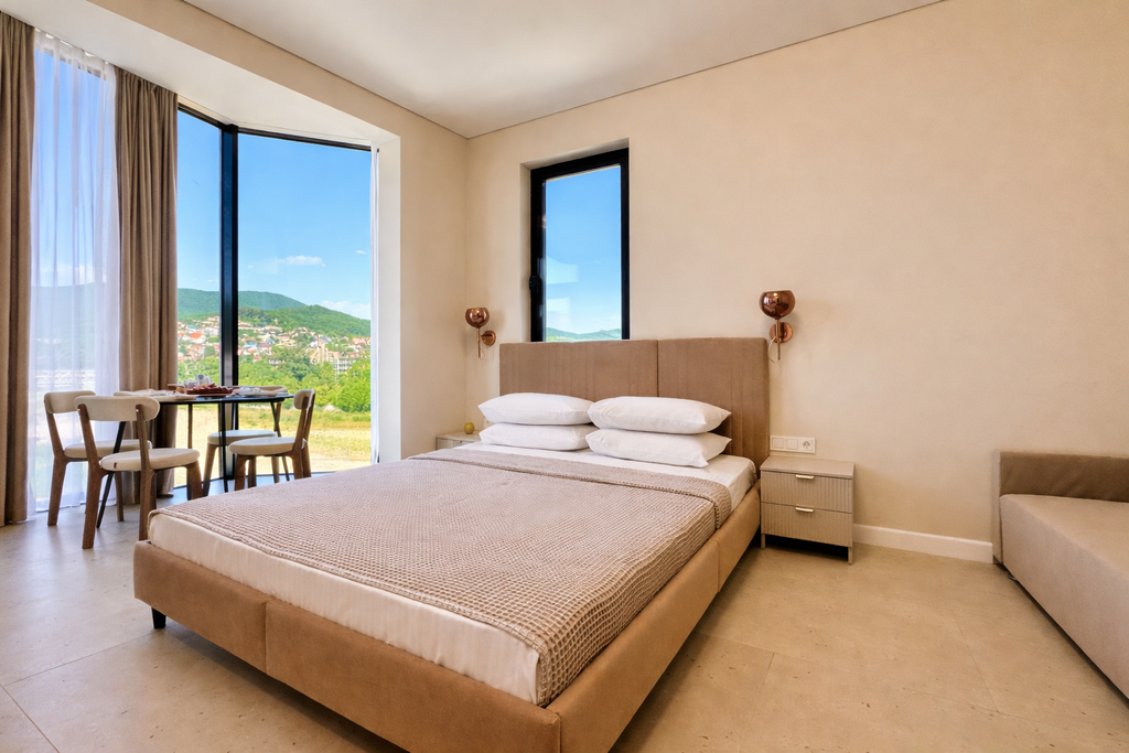 Апартаменты с видом на море и горы "OkoloMorya"